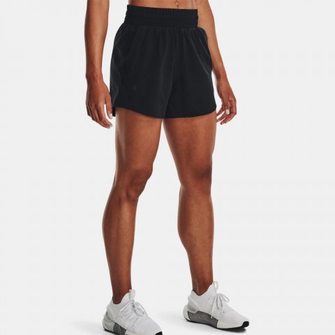 UNDER ARMOUR SHORTS FLEX WOVEN 5 BLACK WMNS