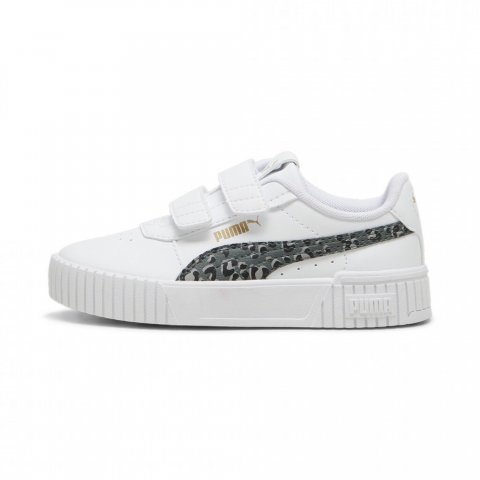 PUMA CARINA 2.0 ANIMAL UPDATE V WHITE ANIMAL PRINT PS JR
