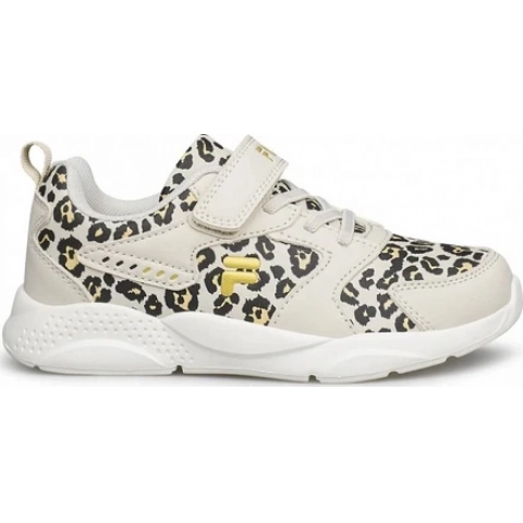 FILA MEMORY SUGARBUSH 3 V ANIMAL PRINT BEIGE GOLD JR