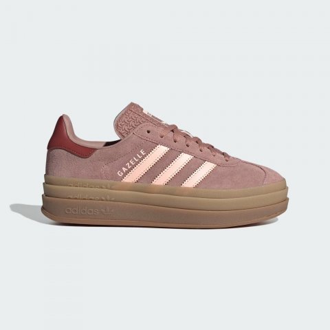 ADIDAS GAZELLE BOLD BEIGE PINK GUM SOLE WMNS 