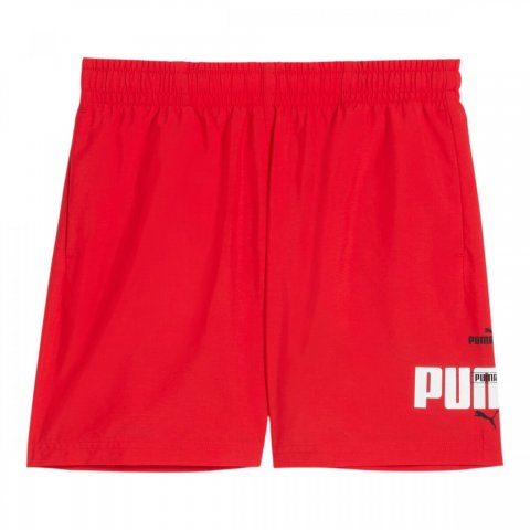 PUMA SWIM SHORTS ESS LOGO RED MAN 