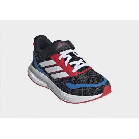 ADIDAS RUNFALCON SPIDER MAN BLACK RED WHITE PS JR 