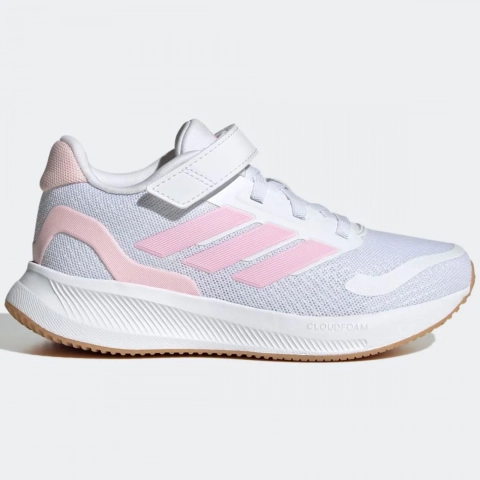 ADIDAS RUNFALCON 5 EL WHITE LIGHT PINK PS JR