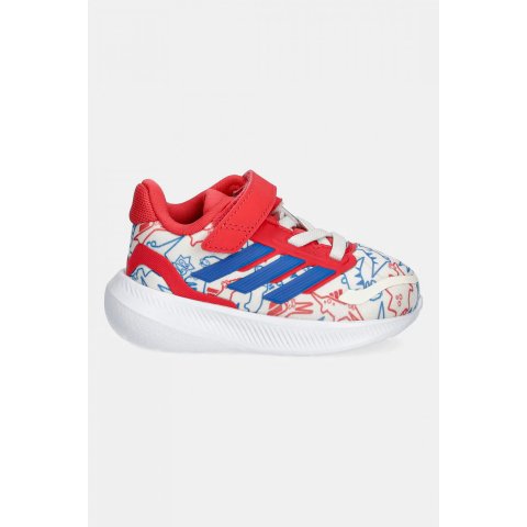 ADIDAS RUNFALCON DINO OFF WHITE RED BLUE TD