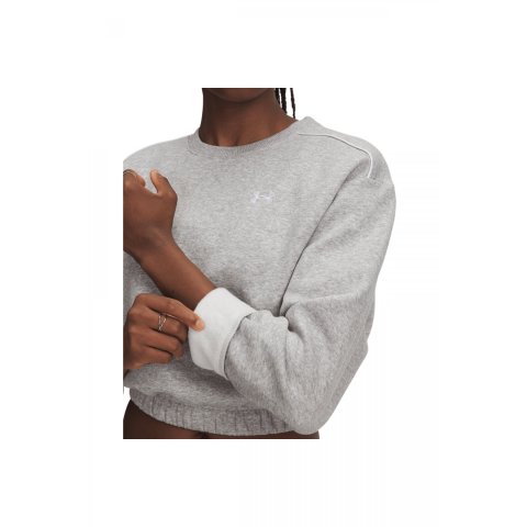 UNDER ARMOUR CREW NECK FL GREY WMNS 