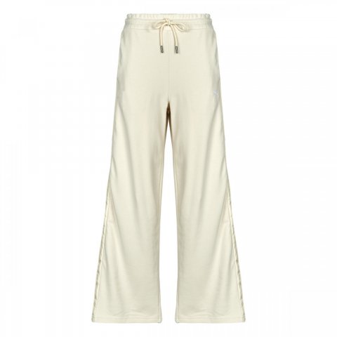 PUMA PANT HIGH-WAIST WIDE LEG BEIGE WMNS 