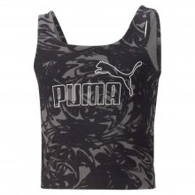 PUMA PUMA TANK SUMMER BLACK PRINT GREY JR