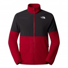 NORTH FACE NORTH FACE FLEECE FZ GLACIER HEAVYWEIGHT  GARNET RED-ASPHALT GREY MAN