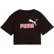 PUMA PUMA TS ESS 2 COLOR LOGO BLACK RED JR