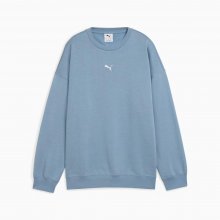 PUMA PUMA CREW NECK OVERSIZED COOL BLUE WMNS 
