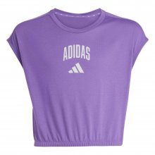 ADIDAS ADIDAS TANK CROP LILA WHITE JR 