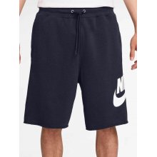 NIKE NIKE SHORTS CLUB FT BLUE WHITE MAN 